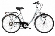 Bianchi велосипед YARD 26' alu TX35 6s V-Brake женский 43' белый/celeste